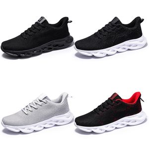 2024 scarpe da corsa di vendita calda deodorante a rete uomo donna nero rosso bianco grigio scarpe da ginnastica sneakers con fondo morbido antiscivolo