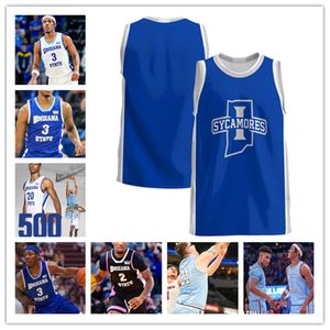 Xavier Bledson Indiana State Sycamores Basketball Jersey Customed Mens Młodzież Julian Larry 2 Isaiah Swope 3 Ryan Conwell 5 Jaden Schertz Indiana State Jerseys