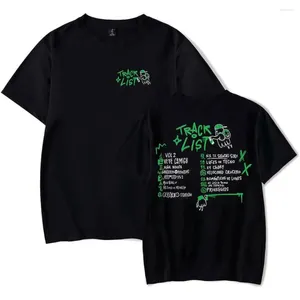 Men's T Shirts Feid Mor No Le Temas A La Oscuridad Album T-Shirt Unisex Short Sleeved Shirt Casual Tee