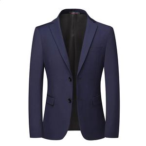 高品質のメンズビジネススーツジャケットプロの作業服ファッションハンサムトレンドシングルウェストコートメン240130