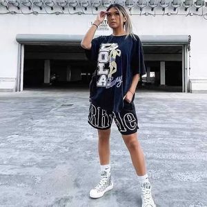 Letter Embroidered Patchwork Loose Casual Mens and Womens Trendy Beach Pants Simple Versatile Sports Trend Shorts