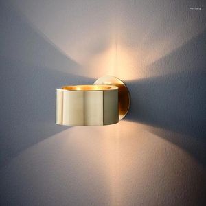 Lampa ścienna g9 lekki luksusowy sypialnia salon nowoczesne minimalistyczne przejście modelowanie schodów nordyc