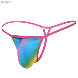 Majtki majtki Rainbow Kolor męskie stringi G-strings gej mężczyźni bielizny