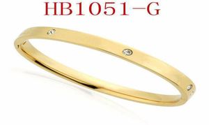 Con scatola originale braccialetti di design T in acciaio al titanio 316 braccialetto per uomo e donna amanti delle coppie di nozze regalo gioielli di lusso hav2170403