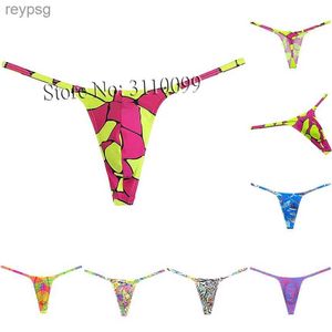 Kılavuz Panties Erkekler Pozlandırıyor Mikro Bikini Yüzme Tangas İnce Kese G-String Lingerie iç çamaşırı YQ240215