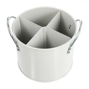 Kitchen Storage Cutlery Container Chopstick Cage Kitchenware Jar Organizer Utensils Household Bucket Silverware Baking Domestic