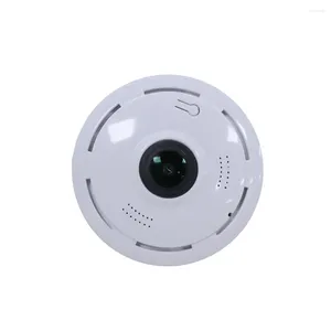 Mini câmera sem fio WiFi panorâmica FishEye 3D VR IP 2.0MP Segurança 1080P 360° IR Night Vision CCTV