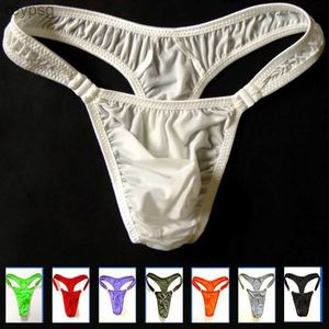 Slip Mutandine new sexy hot biancheria intima gay Traslucido Mens Nylon Thongs Men Button Bikini Gay G-string/Jocks/Tanga/T-back M/L/XL taglia YQ240215