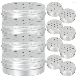 Dog Collars 12 Pcs Round Container Lid Scent Training Tool Supplies Boxes Tools Aluminum Work Kit