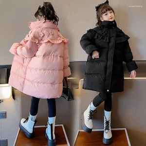 Down Coat Children's Winter Teenage Baby Boys Girls Cotton-padded Parka & Coats Thicken Warm Jackets Toddler Kids Outerwear W08