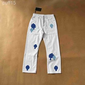 Designer Mens Jeans Womens Chromees Old Washed Fashion Pants Straight Trousers Heart av Cross Casual Ch FBCI Y4UQ