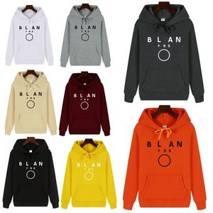 Designer hoodie mens t skjortor hoodies tröjor män brev tryck blixtlås design sektion lång ärm rund rund hals lös tröja vit grå bomullsgata