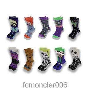 Mens Socks Horror Movie Character Print Crzay Funny Cartoon Novelty Cotton Street Style Thin Summer Dress Novetly 2404