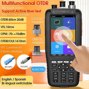 Fiber Optic Equipment AUA216A U 28U A 280U A Smart OTDR 1310 1550nm 1610nm With VFL OPM OLS Touch Screen Optical Time Domain Reflectometer