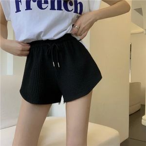 Womens Gym Fitness Running Shorts Womens Summer Slim Fit Loose Casual Large Size Wide Ben High Midist A-Line Sports Hot Pants 240215