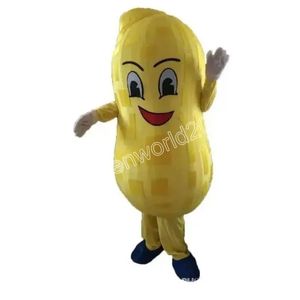 2024 Peanut Mascot Costume Cartoon Character Outfits Suit Vuxna Storlek Outfit Birthday Christmas Carnival Fancy Dress for Men Women