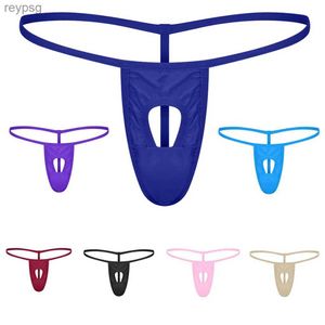 Slip Höschen Micro Tanga Männer Sexy Elastische Gürtel Dünnen Riemen G-String Nahtlose Einfarbig Niedrige Taille Unterwäsche Tanga Hombre YQ240215