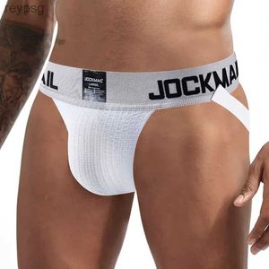 Трусы Трусики JOCKMAIL Мужские бандажи Нижнее белье Лето для занятий спортом Бейсбол Хоккей Футбол Работа в тренажерном зале Бег JM230 YQ240215