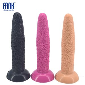 FAAK 232*44mm Qualität Silikondildos Erotik Dong Soft Cock Flexibler Dildo Saugnapf Dick Erwachsene Frauen Sex Produkt 240130