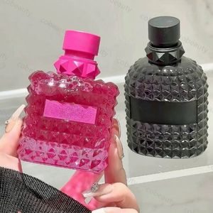 Unisex parfüm 100ml parfüm kalıcı iyi koku EDP tasarım kolonya erkek ve kadın parfüm pembe parfüm kadın kokulu çiçek vücut sprey ücretsiz teslimat