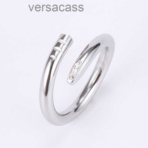 Designer Nail Ring Screw Women Jewelry Love Zircon Rings Stainless Steel Alloy Gold-plated Process Fashion Accessories Never Fade Not with Box5WQ1 5WQ1