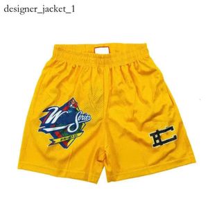 Eric Emmanuel Pantaloncini da uomo corti moda estate Ericly Designer Casual Uomo Emmanuelness Pantaloncini al ginocchio Allentato Hip Hop Uomo Ee Short Running Fintness Beach 7924