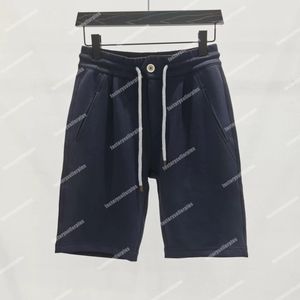 Дизайнерские мужские шорты Brunello Весенние и летние повседневные брюки Спортивные штаны цвета хаки черного цвета