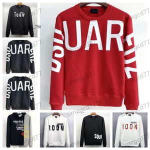 ICon Hoodies D2 Italien DSQ DSQ2 Mode Marke Hoodie Herren Sweatshirts Designer Herbst Winter Druck Mann Hoody Männlich Top Qu 781