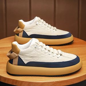 Sneakers buty mężczyźni wulkanizowany tenis sport pu slipon mieszanka kolorowa jakość deskorolki buty do chodzenia swobodne buty dla mężczyzn 240126