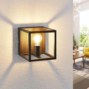 Lâmpada de parede moderna simples cubo e27 fundo quadrado corredor quarto varanda lâmpadas de iluminação decorativa