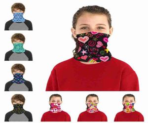 Maschera per bambini Maschera protettiva per bambini Sciarpa magica per ciclismo all'aperto Bandana Fascia per capelli Ghetta per collo Passamontagna Turbante ZZA2377 300 pezzi9819161