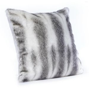 Pillow Fur Pillowcase Cover Decorative Long Hair Plush Case Luxury Series Style Faux Throw Decor