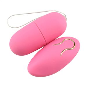 20 Frekvenslägen som vibrerande ägg Trådlös fjärrkontroll Masturbator Stimulera GSPOT Vibrator Sex Toys for Women Masturbation 240202