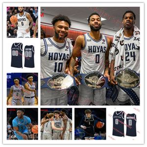 Georgetown Hoyas Jersey Ryan Mutombo 0 Dontrez Styles 31 Wayne Bristol Jr. 55 Victor Muresan Rowan Brumbaugh Jay Heath Georgetown Basketball Jersys Custom Stitched