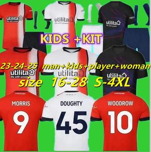 2023 2024 Luton Town Soccer Jerseys Bradley Brade Burke Hartson Billy Bingham Curtis Lansbury Donaghy Berry Mick 23 24 Home Third Jersey Top Shirt Kit kit stiform