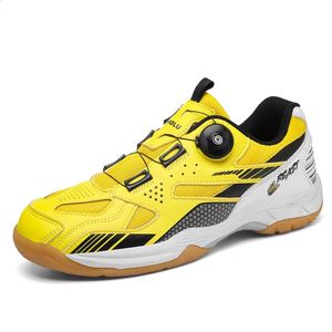 Marca sapatos de badminton para homens mulheres esportes profissional tênis de vôlei respirável leve tênis de mesa 240202