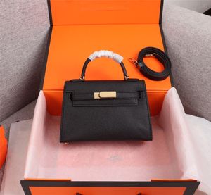 Mini 19,5 CM Espom Zweite Generation Frauen Totes Modedesigner Umhängetaschen Super Rindsleder Echtes Leder Dame Handtasche Fabrik Großhandel Gold Silber Hardware