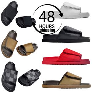 2024 Designer-Slipper Sandalen Damen schwarz rot weiß braune Männer Outdoor Klassische Casual Trainer Sneakers Schuhe 36-45