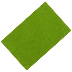 Dekorative Blumen Kränze Gefälschte Grasmatte DIY Rasen Papier Rasen Gebäude Zug Modell Material Drop Lieferung Hausgarten Festliche Party Su Ot4Cg