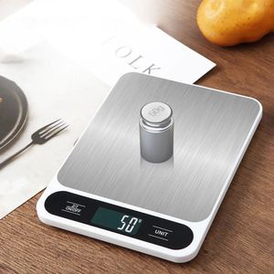 5kg1g 10kg1g Digital Scale Food Measuring Weighing Accurate Kitchen Electronic Scales for Cooking Baking Pastry 240129