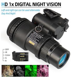 Sport utomhus Ny multifunktionell 1x Digital Night Vision Instrument Infrared Night Vision Instrument PVS-18 Day Night Dual Use