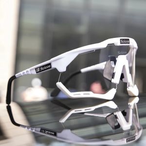 SCICON CYCLING GLASSES POCHROMIC LENS OUTDOOR SPORTS SUNGLASSES MOUNTAY BIKE ROAD自転車男性女性アイウェア240130