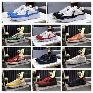 Designer Fashion Classic Plaid Shoes High Quality Leather Prads Platform Sneakers Mens Women Luxury Leather Nylon Shoes Outdoor Runnning Shoes Sports Trainers