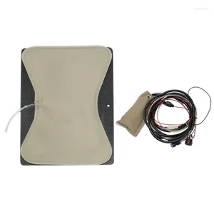 Bilstol täcker Pneumatic Electric Lumbal Auto Air Embedded Switch Comfort Support Cushion Pillow Massage