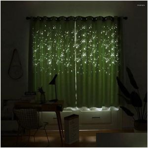 Gardin draperier 42 x 63 gardiner 1 st ihåliga dörrfönster draperi ren halsduk lätt droppe leverans hem trädgård hotell leveranser otm1u