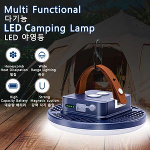 Moslight Rechargeable Camping Light Outdoor Fishing Flashlight Tent Lantern Work Emergence Mountaineering Night Lighting 80W LED 240119