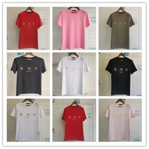 レジャースポーツシャツ春/夏新しいソリッドカラーホットレターコットンルーズカップルTシャツ男性と女性のためのホットセラー