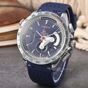 ساعات المعصم أعلى العلامة التجارية الأصلية Carrera Mens Watches Quartz حركة التلقائيات الرياضية WRIST WAST