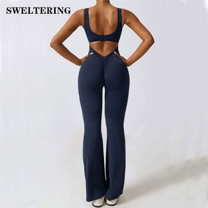 Lu Align Macacões de Dança Terno Roupas Mulheres Aperto de Barriga Conjunto de Treino de Fitness Stretch Bodysuit Roupas de Ginástica Push Up Sportswear Limão LL Jogger Lu-08 2024