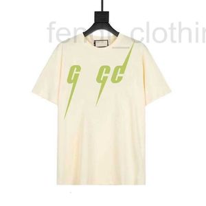 남자 티셔츠 디자이너 브랜드 티셔츠 남성 여자 의류 의류 라운드 넥 티 GG 편지 인쇄 티셔츠 여름 면화 패션 커플 23 ksur